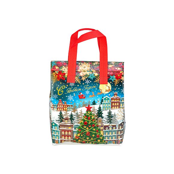 Сладкий новогодний подарок Сумочка Чудо-городок