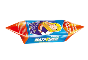 Конфета Матрешка с печеньем