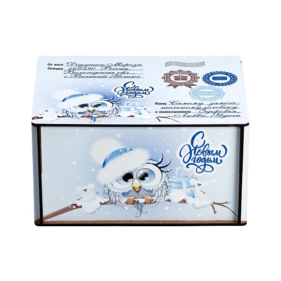 Сладкий новогодний подарок Совушки (Взрослым)