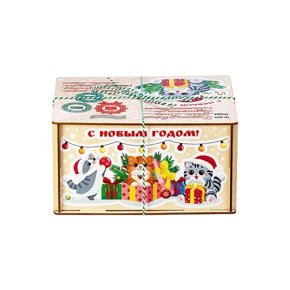 Сладкий новогодний подарок Котики (Мега Хит)