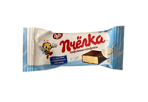 Конфета Пчёлка вафельная со вкусом сгущенного молоко