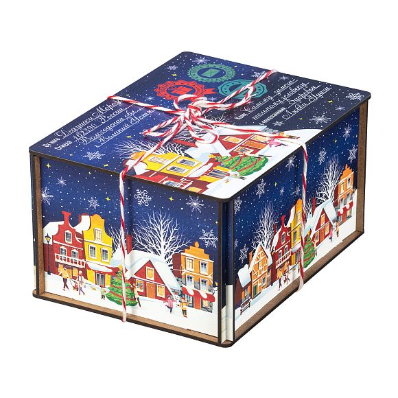 Сладкий новогодний подарок Синяя ночь (Взрослым)