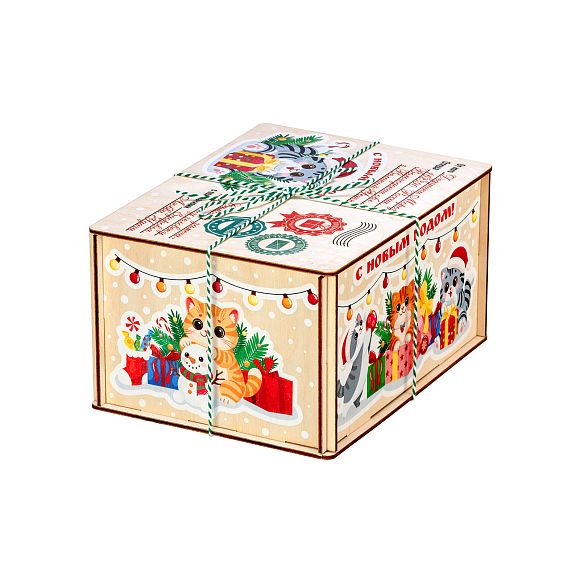 Сладкий новогодний подарок Котики (Мега Хит)