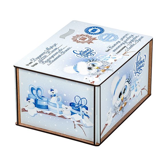 Сладкий новогодний подарок Совушки (Взрослым)