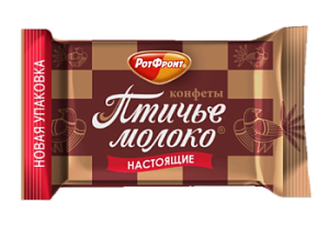 Конфета Птичье молоко сливочно-ванильные укрупненные