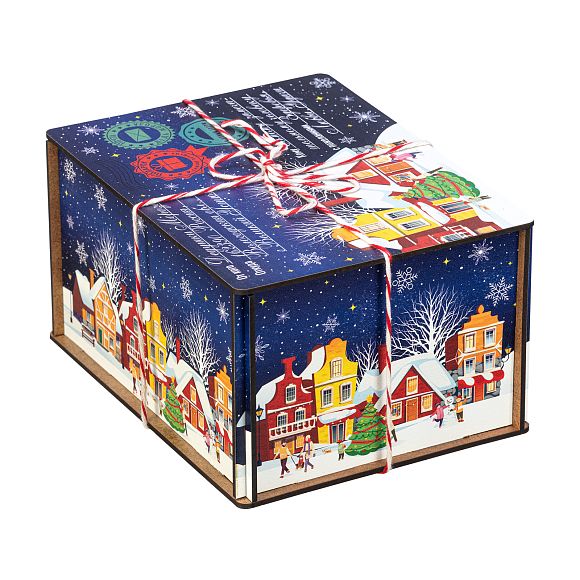 Сладкий новогодний подарок Синяя ночь (Взрослым)