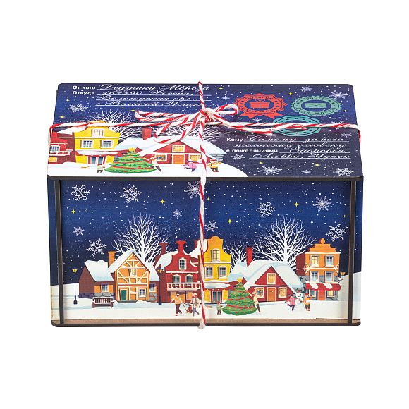 Сладкий новогодний подарок Синяя ночь (Взрослым)