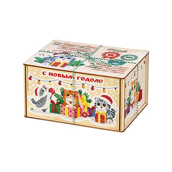 Сладкий новогодний подарок Котики (Мега Хит)