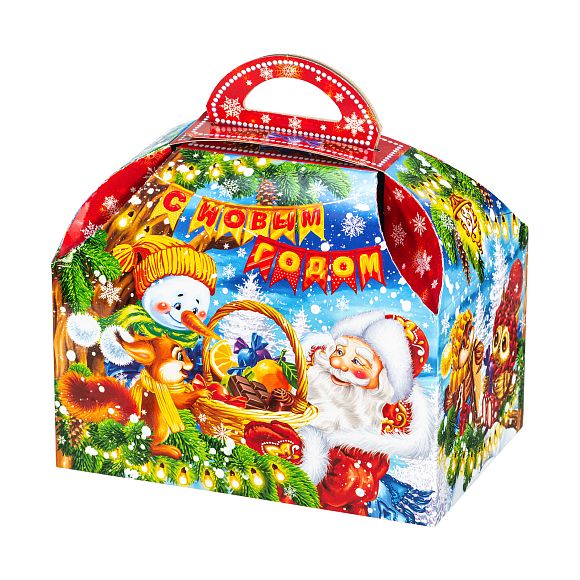 Сладкий новогодний подарок Сундук лакомств