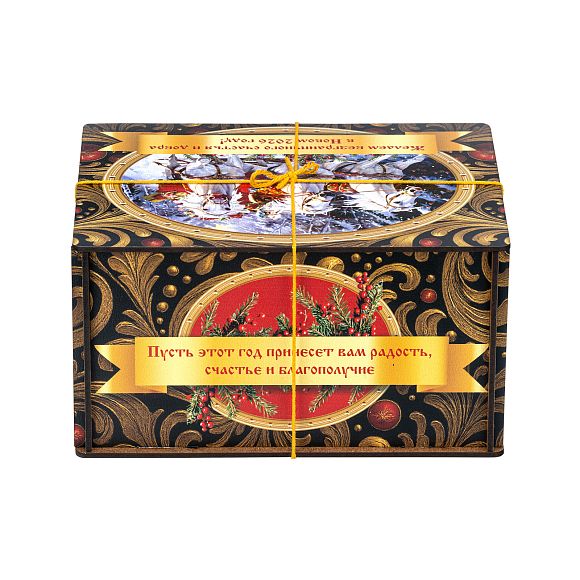 Сладкий новогодний подарок Посылка Черный Бархат (Премиум)