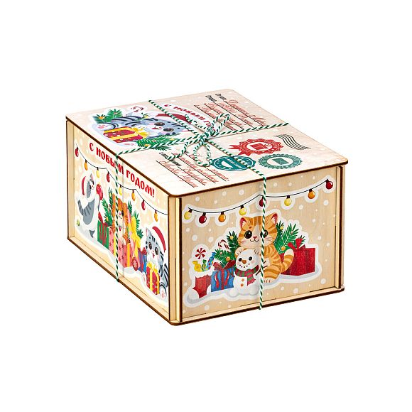 Сладкий новогодний подарок Котики (Мега Хит)